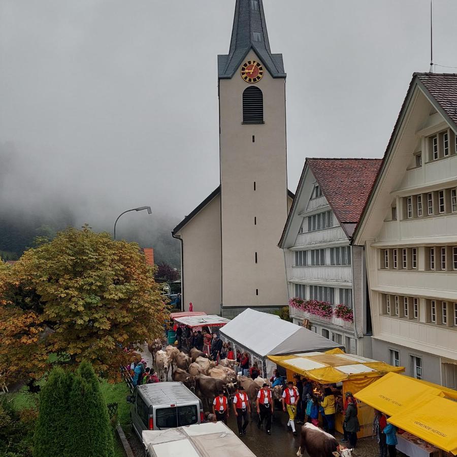 B&B Gaestehaus Roessli Schwellbrunn Bagian luar foto